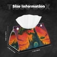 thumbnail image 5 of Sikiie Abstract Tree Castle Leather Tissue Box Cover Rectangle, Long Tissue Box Cover, Tissue Box Holder, Tissue Holder for Bathroom, 5 of 7