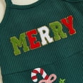 thumbnail image 4 of Mameluco Rarjuiey Merry Candy Cane de una sola pieza, verde, 6-12 m, 4 of 7
