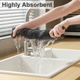 thumbnail image 7 of Jessy Home 12 Pack Dark Gray Washcloths for Bathroom 13x13 Inch Ultra Soft Hand Face Towels, 7 of 7