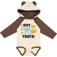 thumbnail image 3 of Inktastic I Got My 1st Tooth with Cute Tooth Baby Boys or Girls Long Sleeve Baby Bodysuit, 3 of 5