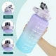 thumbnail image 3 of Lieonvis Botella de Agua de 2 Litros Botella de Agua Motivacional con Marcador de Tiempo y Capacidad Botella de Agua Deportiva sin Bpa Marcas de Tiempo de Seguimiento Medidas Diarias Taza de Agua Garantiza Beber Suficiente Agua para Gimnasio, 3 of 8