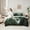 Green Wolf, variant on Feelyou Jungle Wolf Twin Bedding Sets 7pcs, Farmhouse Nature Scenery Bedding Comforter Set