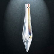 Asfour crystal Spear Pendant 2.5in(61x 13mm) Prism Suncatchers Chandelier Parts - 1 hole