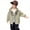Khaki, variant on YunPes Children's Loose Trench Coat Children's Solid Color Windbreaker Cool Casual Jacket Versatile Top Outerwear Little Boys Jackets