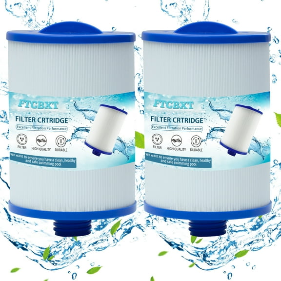 FTCBXT PWW50 Spa Filter,6Ch-940 Spa Filter,1 1/2" Coarse Thread Spa Filter for Hot Tub,Compatible with 6CH-940,PWW50P3,FC-0359,03FIL1400 (2 Pack)
