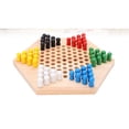 thumbnail image 5 of Juego de mesa de damas chinas de madera, juego de mesa de damas chinas coloridas, juego de mesa familiar de estrategia clásica para niños y adultos, 5 of 5