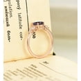 thumbnail image 5 of Vintage Alexandrite engagement Ring Rose Gold wedding ring bridal ring oval shaped ring, 5 of 5