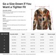 thumbnail image 3 of KLL Vintage Shiba Inu Art Print Men's Women’s UPF 50+ Sun Protection Outdoor Hoodie Jacket Long Sleeve Fishing Hiking Performance Shirt- Medium, 3 of 5