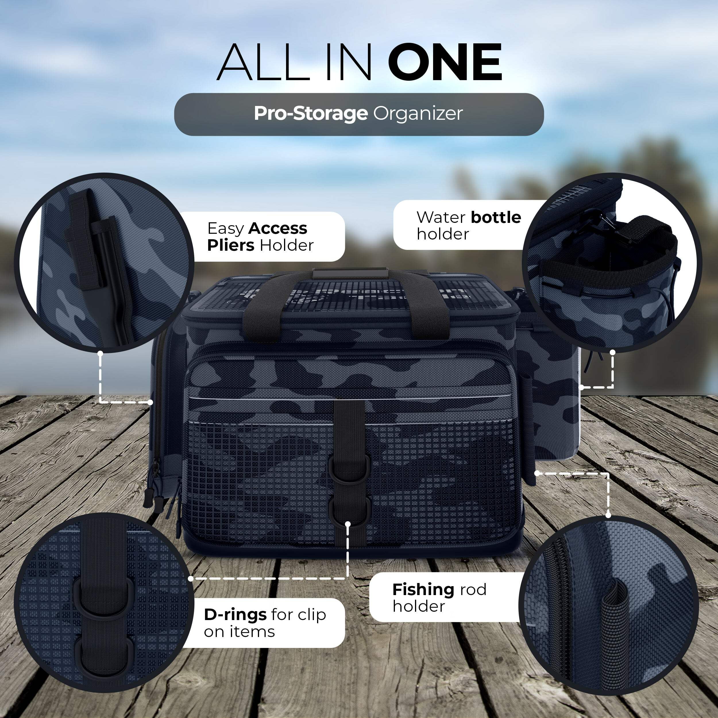 camo tackle box walmart Reaction Tackle Camo Tackle Bag