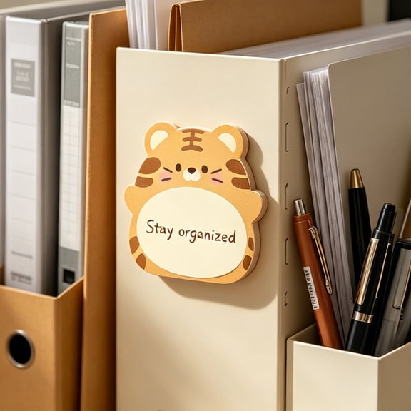 Donemore Clearance Cute Cartoon Animal Sticky Notes 20 Sheets Self-Adhesive Memo Pad Funny Kawaii Note Paper for Office Desk Planner Bookmark Journal Scrapbook Decoration