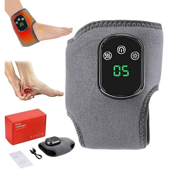 Tryemsense Foot Massager, Electric 3 in 1 Foot Massager Tool, Portable Wireless Heated Wrap with 3 Modes & 5 Heat Levels & Smart Timer for Relaxation and Comfort (2)