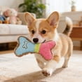 thumbnail image 4 of Plush Two-Tone Pet Toy For Teething, Cats And Dogs To Entertain Themselves, Interactive Pet Toys, Pet Chew Toys,Pet Toys for Self Play,Gifts for Pets and Pet Lovers(A), 4 of 5