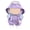 D, variant on YIFAEUX Doll Clothes Set Stylish Overalls Knitted Sweater Outfit for 15-17cm Dolls Fashionable Dress Up Accessories