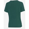 thumbnail image 5 of Women's Lightweight and Soft T-Shirt Curved Hem Crew Neck Smooth Trendy Sleep Lounge Pajama Tops, 5 of 5