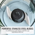 thumbnail image 5 of Martha Stewart 3 Cup Electric Food Chopper, 24 oz, Sky Blue, 5 of 15