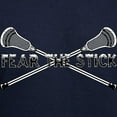 thumbnail image 3 of CafePress - Lacrosse Fear The Stick Hoodie (Dark) - Pullover Hoodie, Classic, Comfortable Hooded Sweatshirt, 3 of 4