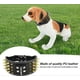 thumbnail image 5 of Adjustable Spiked Dog Collar PU Leather 4 Rows Studded Pet Collars Ring for Small Medium Large Dog Puppy (66 * 7.5CM-Black), 5 of 5