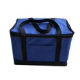 thumbnail image 1 of Advancent Bolsas aisladas Contenedor de comida de mano Picnic al aire libre Engrosamiento Bolsa de almuerzo de mantenimiento fresco Oficina Organizadores de utensilios de cocina Azul 35*22*22, 1 of 6