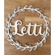 thumbnail image 4 of Letrero de monograma de madera personalizado, iniciales de fondo de boda, palabra de madera personalizada, letrero de dormitorio, recepción, ducha nupcial, colgante de pared de madera, 4 of 4