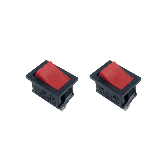 POWER PRODUCTS 2PCS Electric Start Off Momentary Rocker Switch for Predator 3500 Watts Inverter Generator SKU 56720 63584 59137 for Generac 3500W IQ3500 Inverter Generator 7127 7723