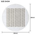 thumbnail image 6 of Brown Christmas Deer Pattern Round Tablecloth 60"x60",Wrinkle Wipeable Table Cloth for Kitchen Dining Room Picnic Patio Party, 6 of 6