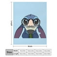 thumbnail image 2 of Stitch Throw Blanket Cute Flannel for Boys Girls Men Women, 2 of 7