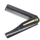 thumbnail image 1 of Qarigey 1 ud./2 uds. Clip de bolsillo plegable para hombres, peines portátiles de plástico para la cabeza y la barba, peine ligero para viaje de Cuidado del cabello negro+plata 1 PC Qarigey MR4438-02, 1 of 6