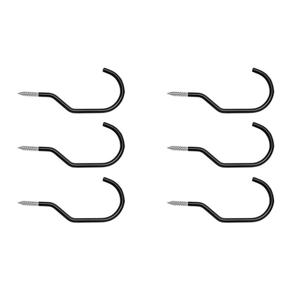 6 Pcs Heavy Duty Hook Bike Hanger Organizer Mount Bulk Hangers Storage up for