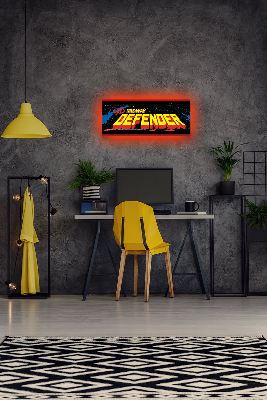 Arcade1up X-Men VS Street Fighter Light Up Wall Mounted