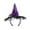 Purple, variant on HengDidi Stylish Halloween Witch Hat Headband with Lace and Sparkling Sequins - Adjustable Costume Accessory for Party Events and Festive Decorations