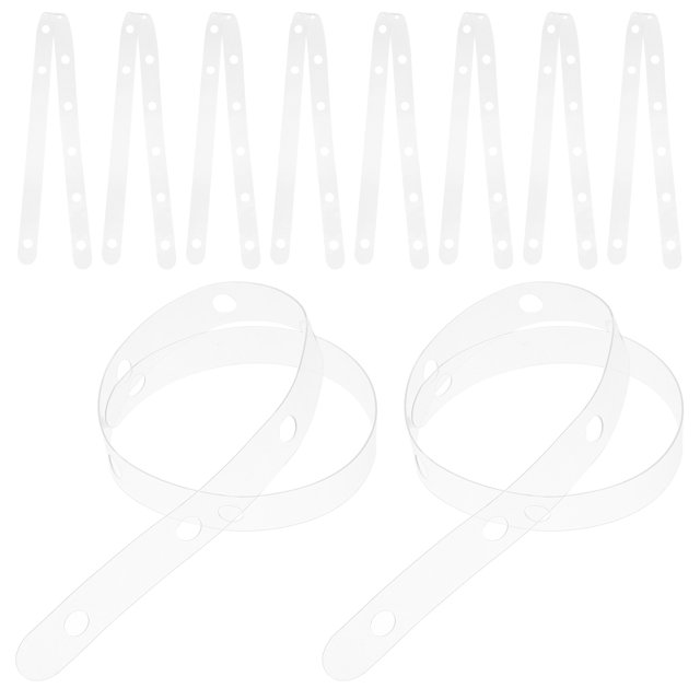 PAMINGONO 10Ud Transparentes De Plástico Para Colgar Ropa Con Multifuncional Para Tienda Y Closet