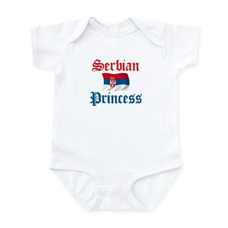 

CafePress - Serbian Princess Infant Bodysuit - Baby Light Bodysuit Size Newborn - 24 Months