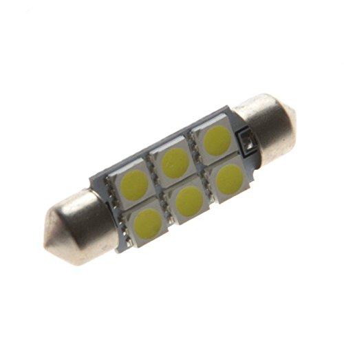 Car Led Bulbs Led Interior Lights Car Led Lights 39mm 6LED 5050SMD White 2pcs