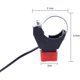 thumbnail image 2 of Interruptor de parada y seguridad, botón de parada de emergencia del manillar de 22 mm, interruptor de parada de 49 CC con cordón Feliz Sencillez, 2 of 5