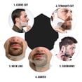 thumbnail image 4 of Beard Shaping Tool Kit 4pcs Premium Beard Template Styling Tool for Men Professional Grooming ABS Durable, 4 of 7