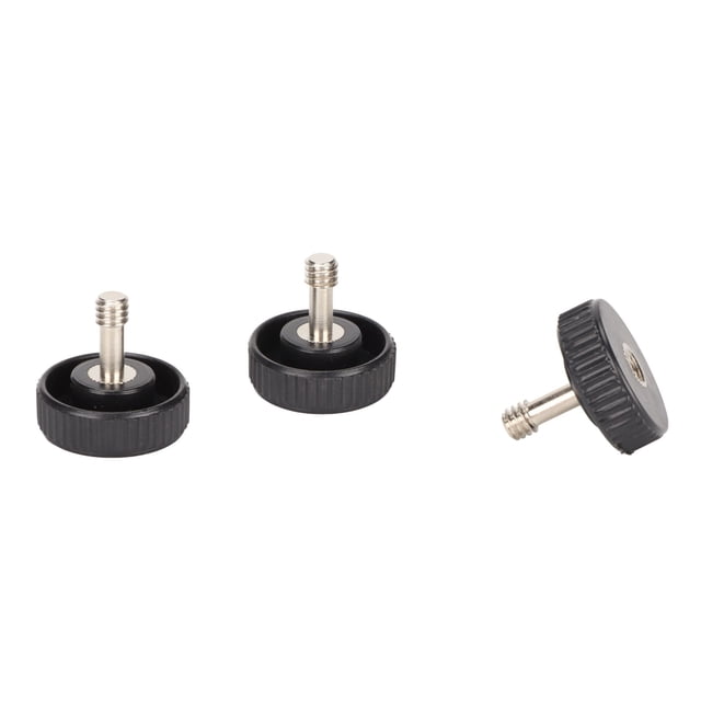 Thumb Screw Adapter,3PCS 1/4in Male Female Camera Screw Adapter Male Female Screw Adapter Power Packed Performance