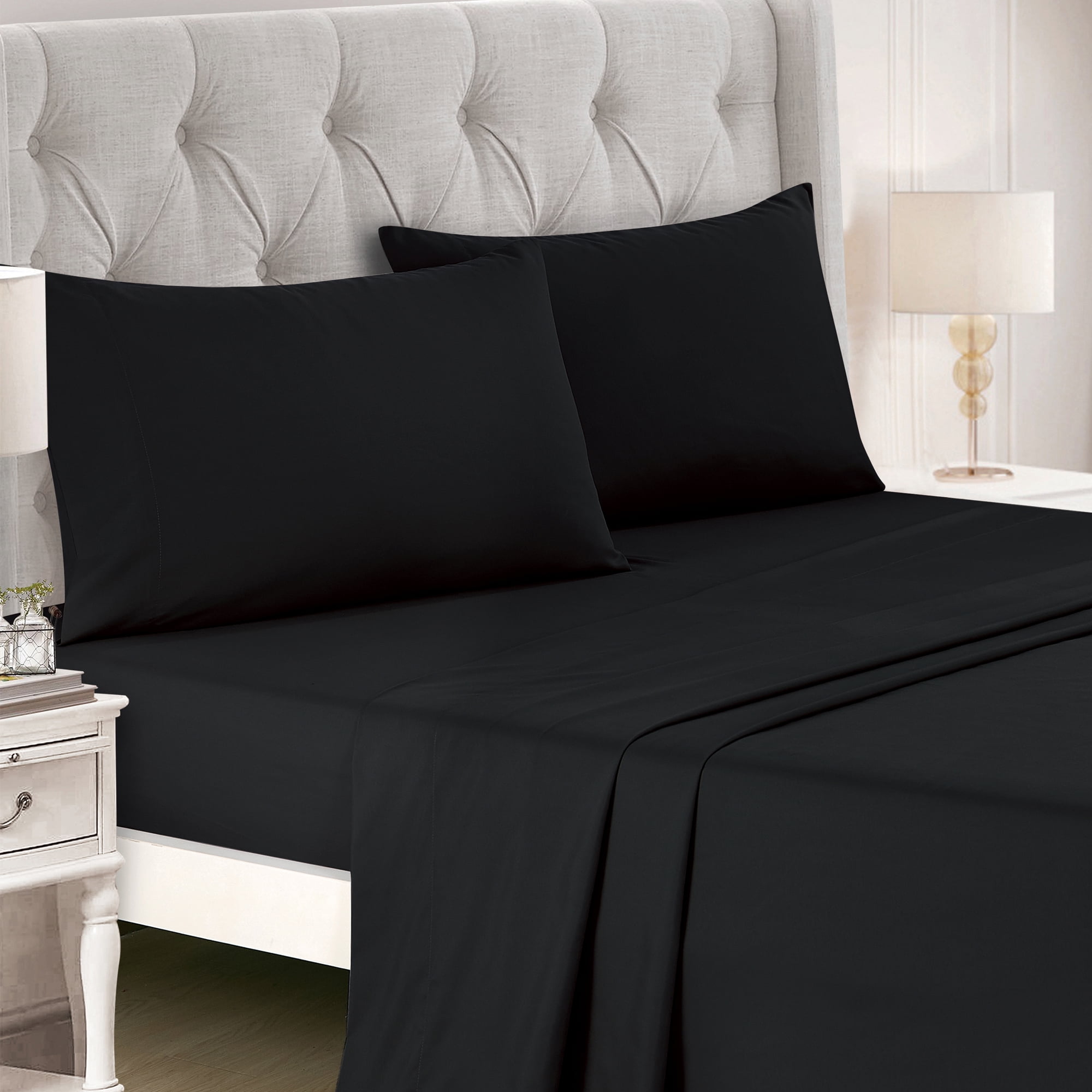 EvJk 9-Piece Embroidered Comforter Set – Queen Size Bedding Set with sheet set, Soft & Stylish Quilt for Bedroom
