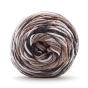 Loops & Threads Soft Classic Multi Yarn - Multicolor Yarn for Knitting, Crochet, Weaving, Arts & Crafts - Granite, Bulk 12 Pack