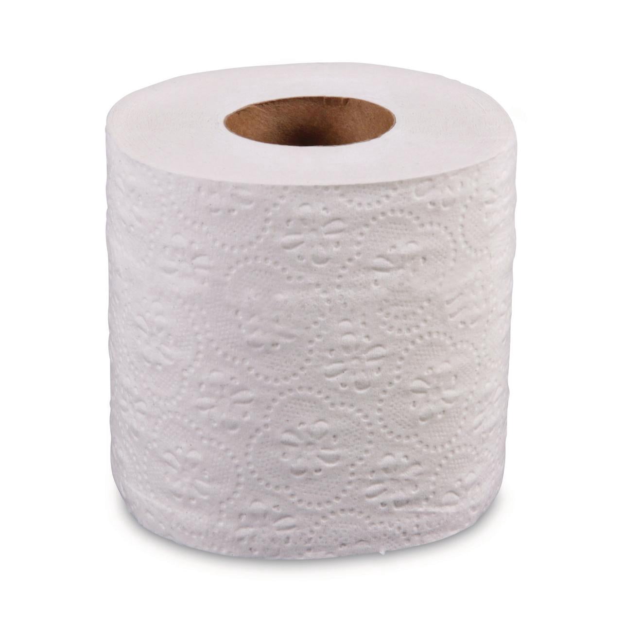 Boardwalk 2-Ply Toilet Tissue, Standard, Septic Safe, White, 4 x 3, 500 Sheets/Roll, 96 Rolls/Carton