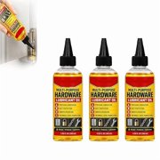 Precision Multi-Purpose Hardware Lubricant Oil, Door Hinge, Grease Lubricant, Mechanical Lube Rust Protection, Smooth Formula For Squeaky Hinges, Locks, Garage Doors, Sliding Tracks