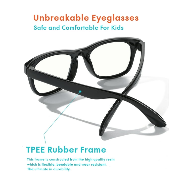 Rocf Rossini Kids Blue Light Blocking Glasses, UV400 Protection