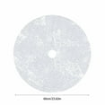 thumbnail image 3 of Blacks&Fridays Deals Cybers&Mondays Deals Latrodar Christmas Tree Skirt 24 Inch Sequin Christmas Tree Skirt Vintage Christmas High Durability e Skirt Home Holiday White Home Tools, 3 of 5
