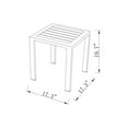 thumbnail image 3 of Bern Aluminum Bistro Set, White, 3 of 9