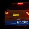 thumbnail image 3 of Juego de 3 letreros magnéticos para coche, reflectantes, Anley, para estudiantes y conductores, 3 of 6