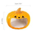 thumbnail image 3 of Qeeadeea Hamster Hideout, Hamster House, Guinea Pig Hideout, Hamster Accessories, Hamster Hides, Rat House-halloween pumpkin-11x11x7.5cm, 3 of 6