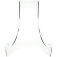 thumbnail image 2 of Plymor Clear Acrylic Large Flat Back Easel with Deep Support Ledges, 15" H x 12.5" W x 12" D (2 Pack), 2 of 2