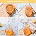 thumbnail image 7 of Glass Honey Pot,Bexikou 10oz Honey Jar with Dipper and Lid, Honey Container to Storage Honey and Syrup,Honey Pot Container Dispenser for Kitchen Organization, Christmas Gift, Home Kitchen Decor, 7 of 7