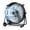 Black, variant on 20" High Velocity Metal Floor Drum Fan,4500 CFM Heavy Duty Industrial Shop Fan, 3 Speed, 360 Degree Tilt, Wall Mounted & Floor Design for Warehouse, Commercial, Barn, Garage - UL Safety Listed