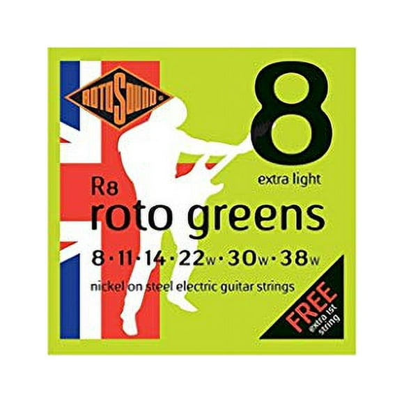 Strings Guitar RotoSound Roto Greens 8-38