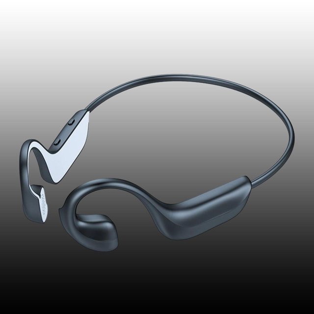 Auriculares de conducción ósea Bluetooth 5.1 Shamjiam ligeros con micrófono